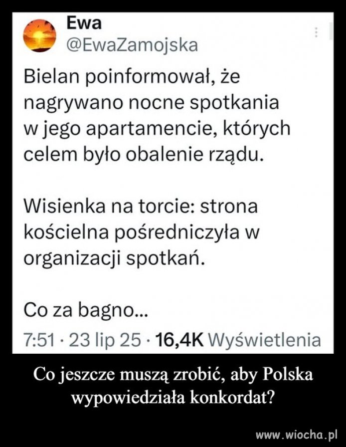 Tak to kościół nie miesza się do polityki w Polsce