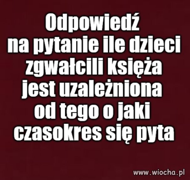 Kaprawym okiem ateisty patrząc ...