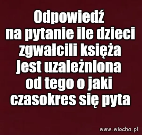 Kaprawym okiem ateisty patrząc ...
