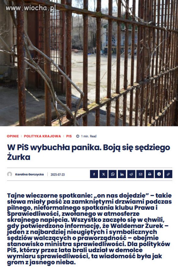 Żurek wzbudza panikę w PiS a Kaczyński liczy na Nawrockiego.