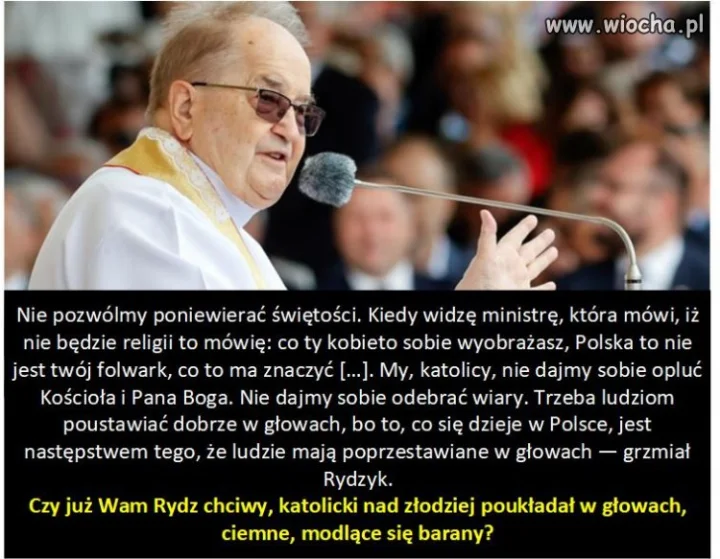 Strach sięgnął Rydza nad złodzieja.