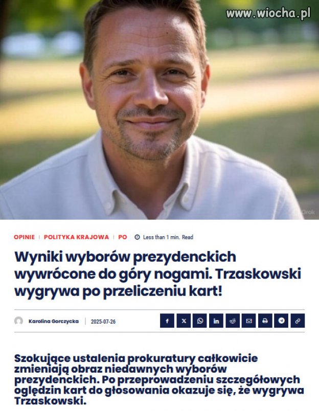  W tej sytuacji zaprzysiężenie Karola Nawrockiego 