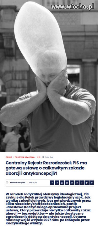To bedzie tzw. projekt poselski, powiązany z Ordo Iuris