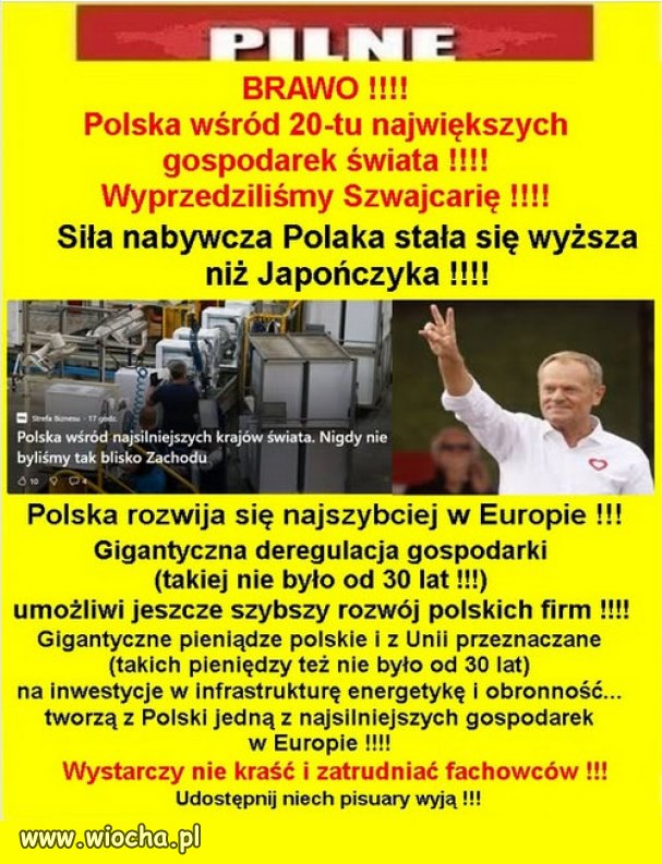 Brawo Tusk! Kaczynski posral sie ze zlosci i urzadza zadymy!