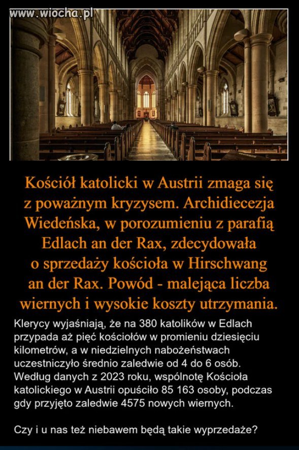 Polska ostatnia kolonia Watykanu w Europie!