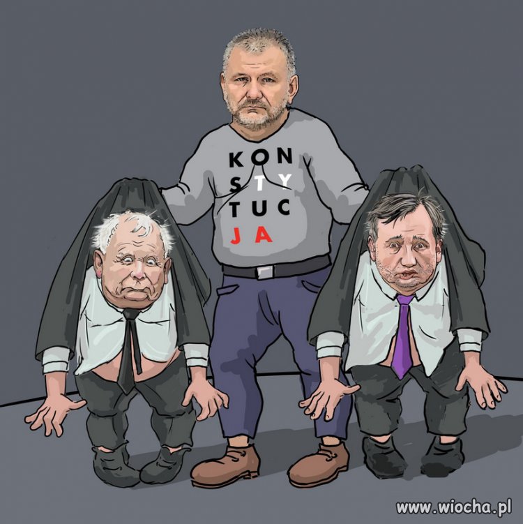 Taki widok oko raduje...po latach bezkarnego złodziejstwa!