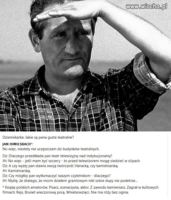 Bardzo rzeczowo wytłumaczył...