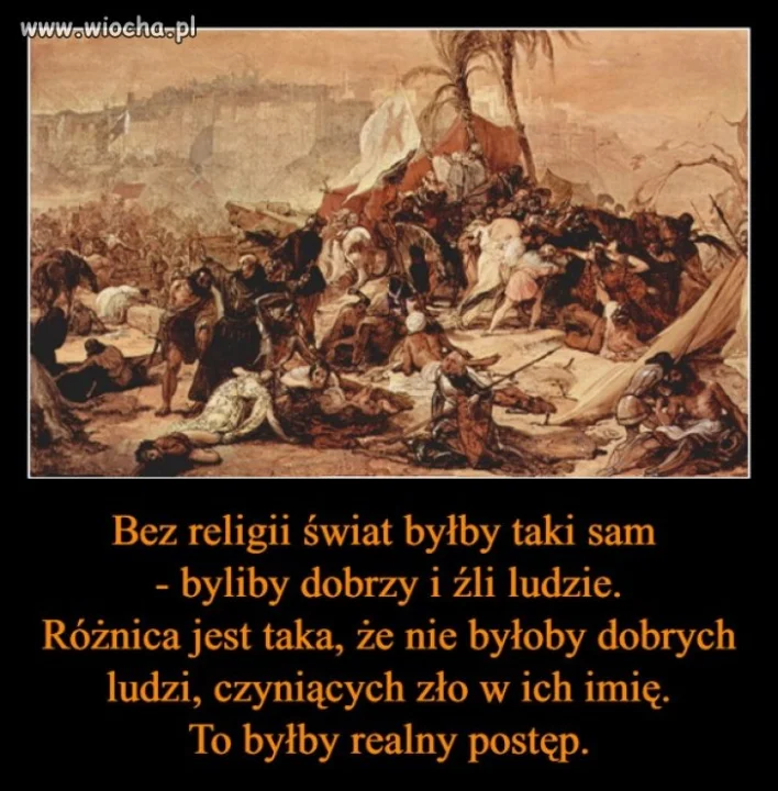 Bez religii Świat byłby dużo lepszy !