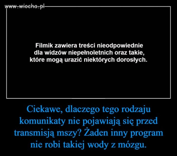 Ten hardcore oparty na biblii powinien mieć ograniczenia wiekowe!