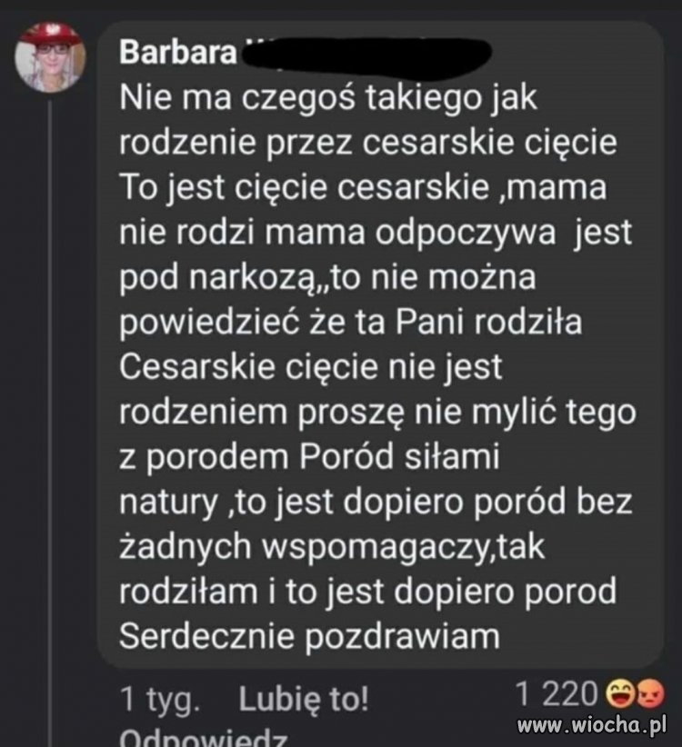 Powiedziała co wiedziała!