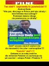 Stryczek dla zdrajców! Czyżby Anżej chciałby się wyhuśtać ?