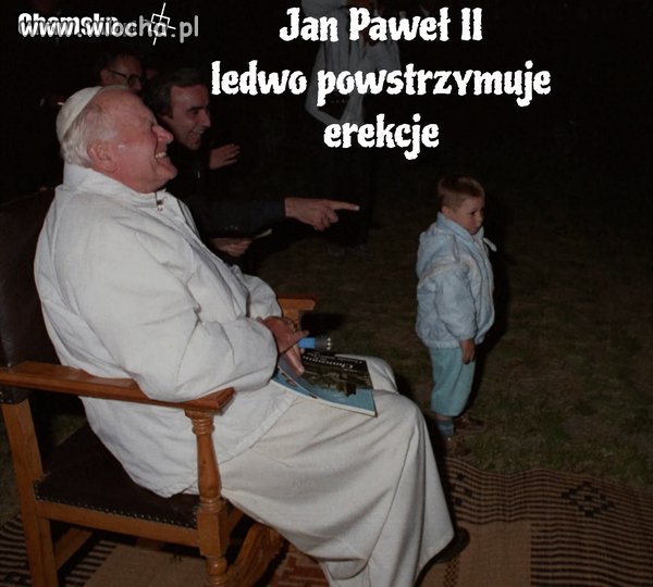 Papaj kremówka.
