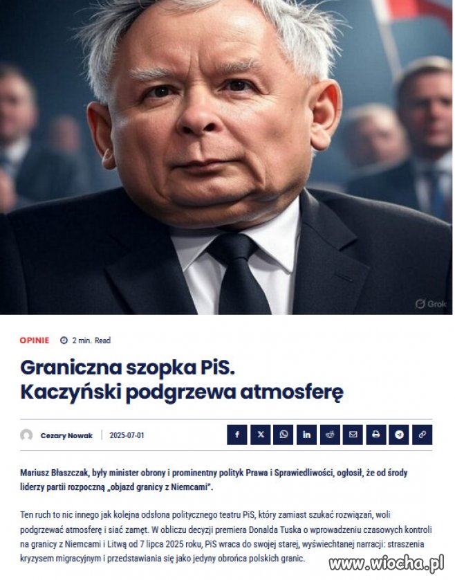 Straszenie imigrantami to numer popisowy PiSu od 2015 roku!