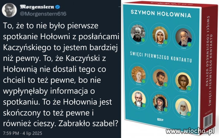 Podobno do książki ''Święci codziennego użytku'' Hołownia wyda erratę o Judaszu