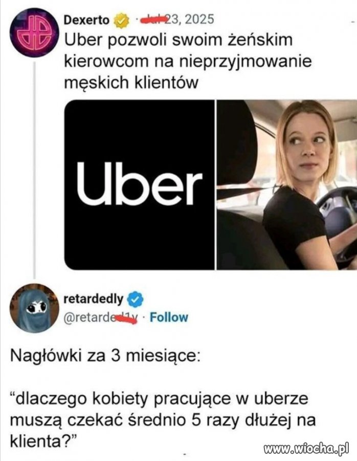 A potem znowu będzie, że...