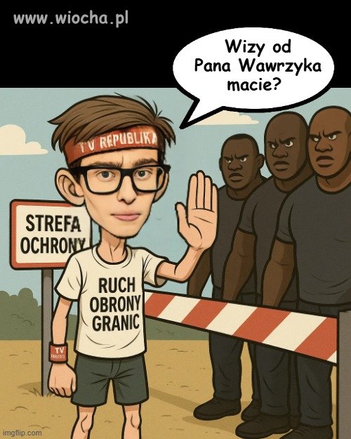 Wiecie, że Oskarek  broni granic?