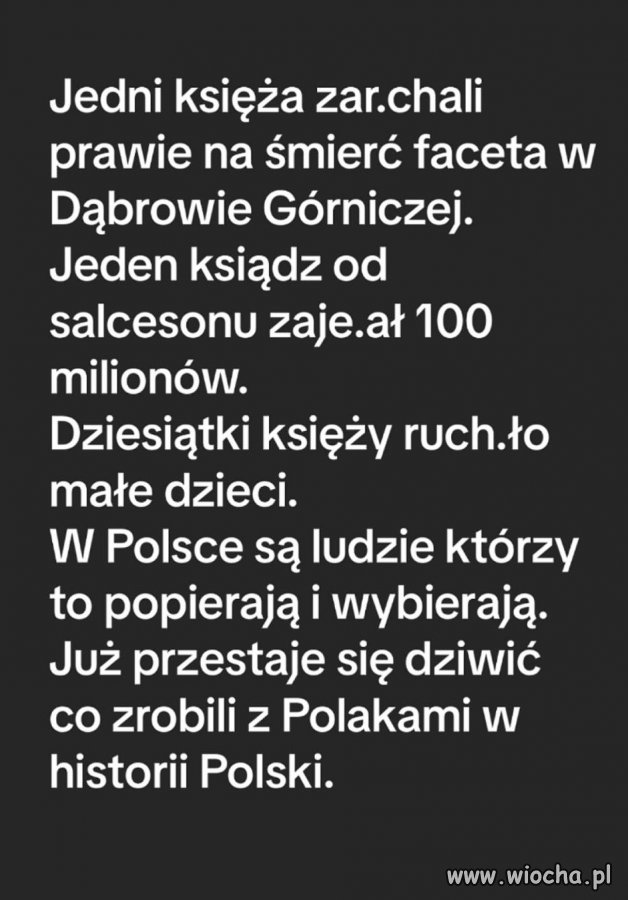 Ostatnio proboszcz zabił i podpalił człowieka