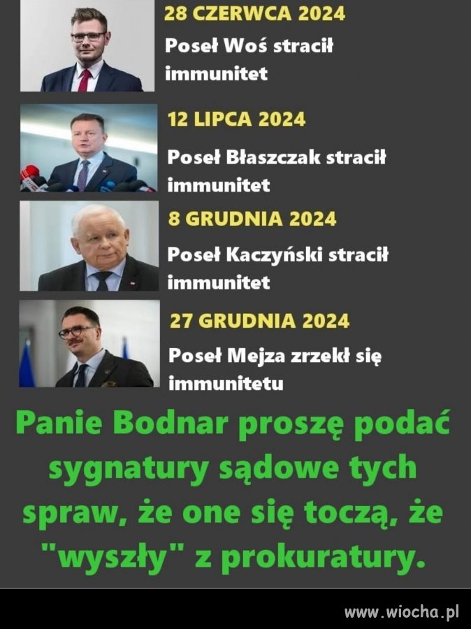 Dlaczego oni jeszcze nie siedzą w aresztach ?