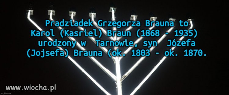 Pan Grześ to antysemita o żydowskich korzeniach.