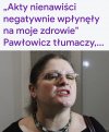 Czyżby zatruła się własnym jadem ?