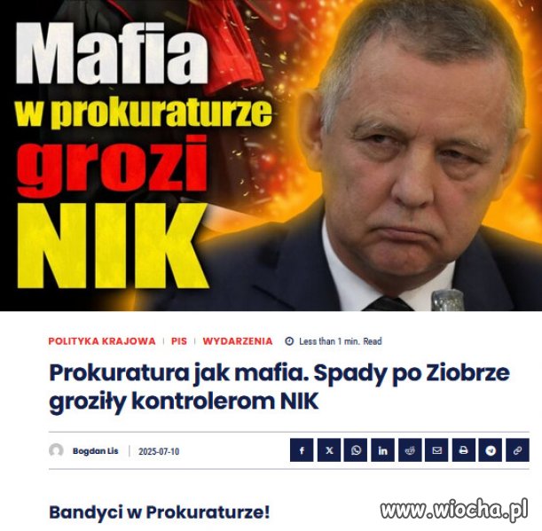 Kiedy bandyci PiS znikną z państwowych instytucji?