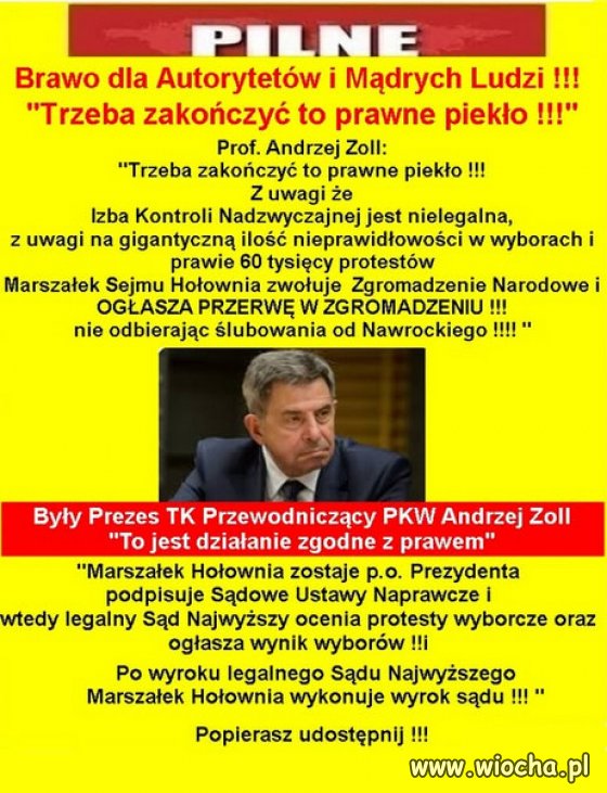 Mam nadzieje ze Holownia poslucha autorytetu. 