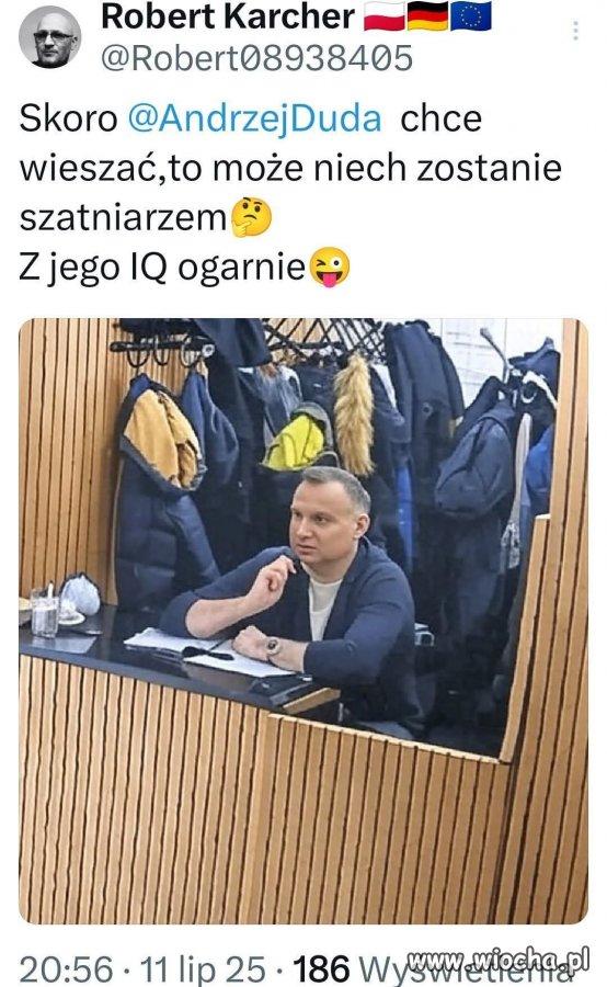 Wszyscy szukamy roboty dla Anżeja. Ogarnie ?