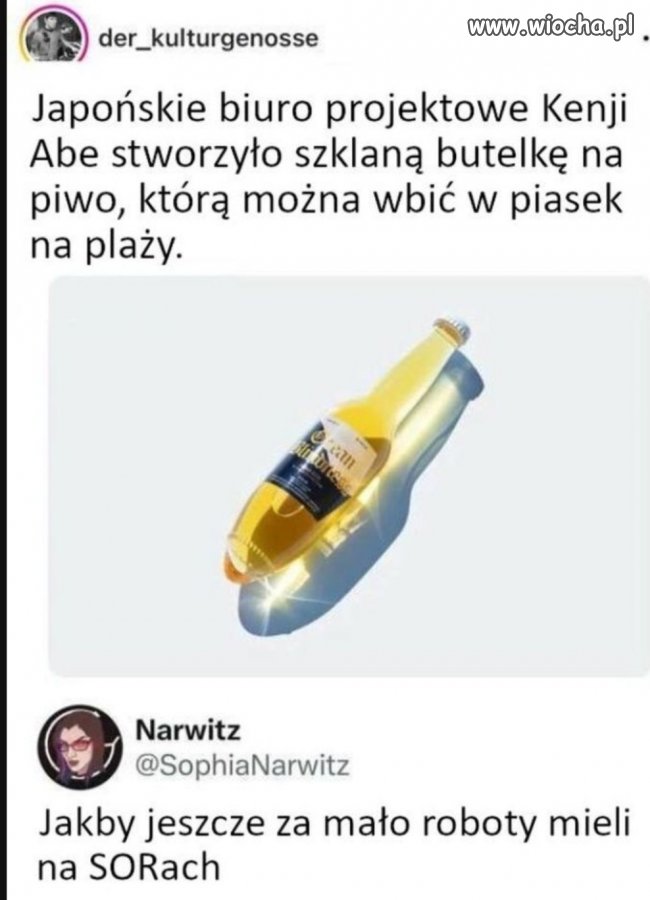 Tak do piasku 