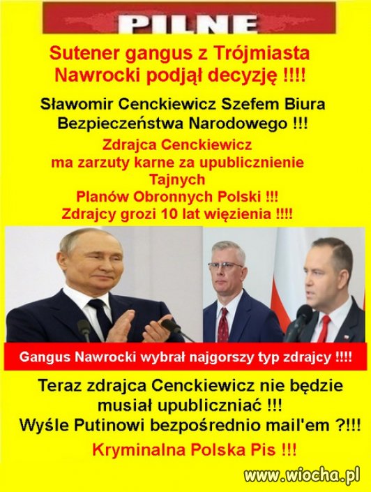 Rosja juz tu jest...a PiS to piata kolumna Putina!