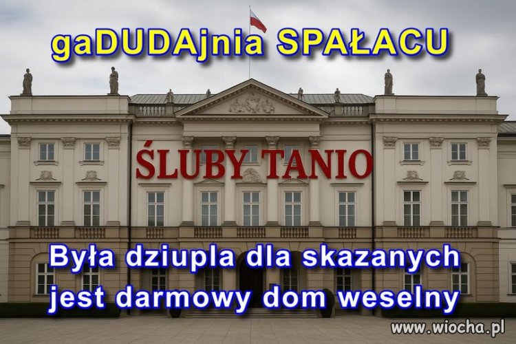 Oby przez ten miesiąc nie zrobił tam jeszcze ...
