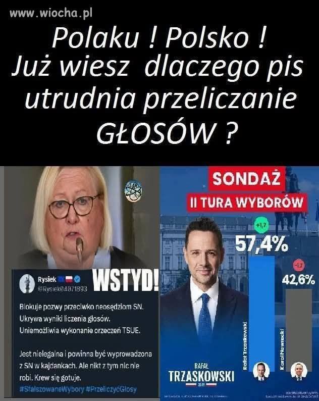Domniemany falsyfikat.