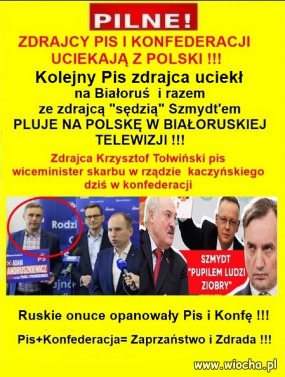 PiS i Konfederosja to V kolumna Putina w Polsce i Europie!