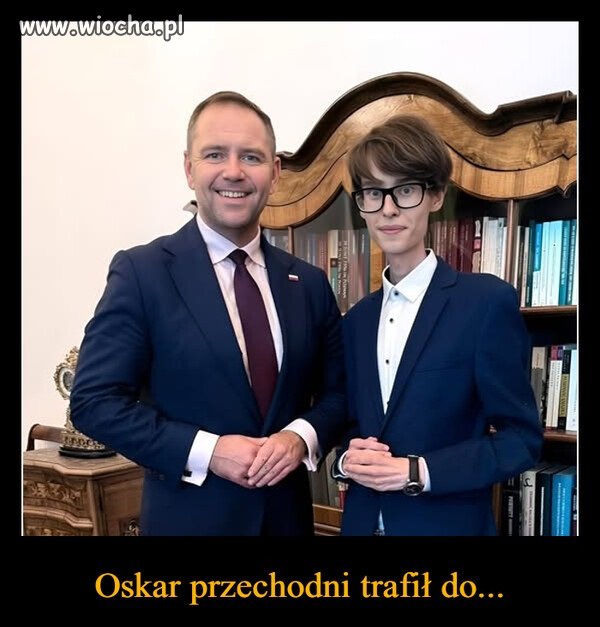 Tym razem Oskar będzie miał doświadczonego...