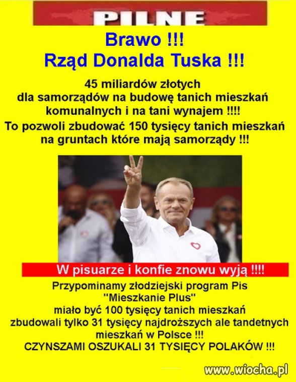 Dlatego oszusci i zlodzieje PiSu, nienawidza Tuska