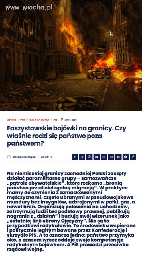 Chodzi o fundamenty demokratycznego państwa prawa.