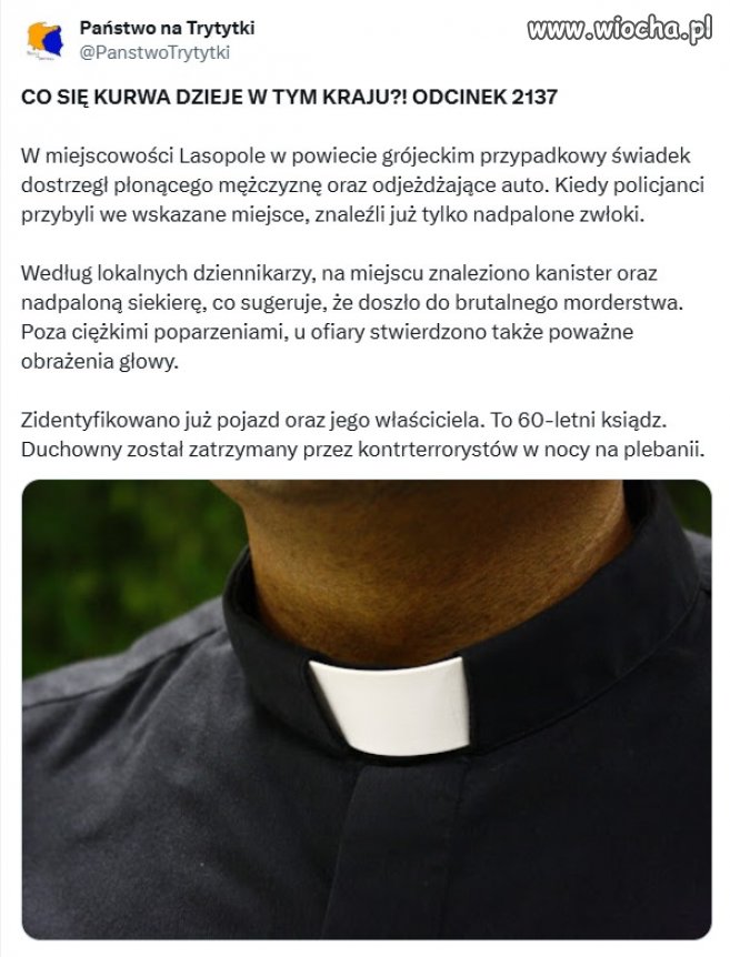Zatłukł siekierą i podpalił swojego znajomego.