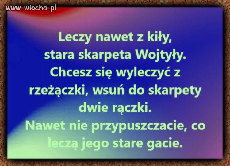 Wierszyk na dziś