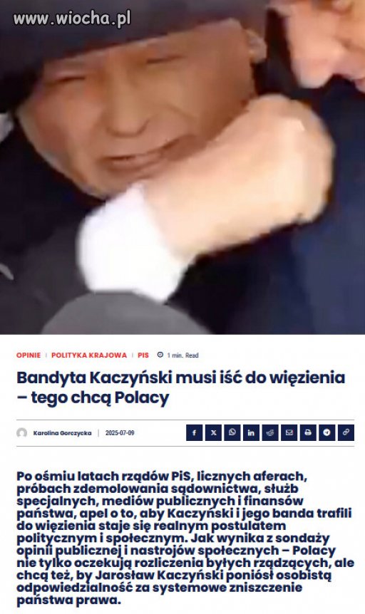 Kaczynski z najmniejszym zaufaniem spoleczenstwa!