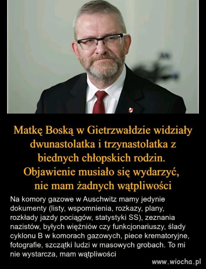 Miliony ofiar? Manipulacja. Maryja? Prawda objawiona. 