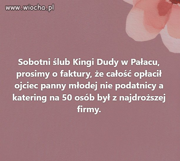 Kto za to zapłacił?