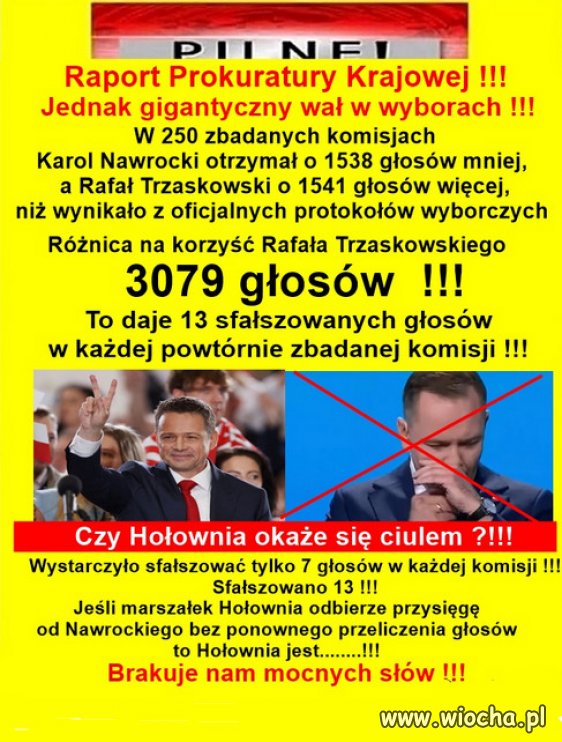 "Te wybory nie były uczciwe" - Wirtualna Polska