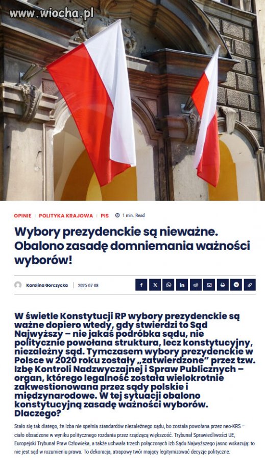 Oto efekt lat demolki wymiaru sprawiedliwości przez PiS