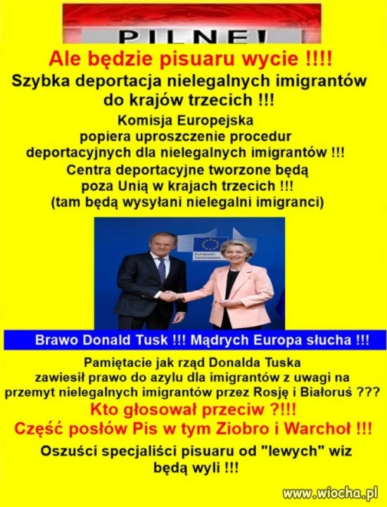 Brawo Donald Tusk !!! Tak trzymać !!!