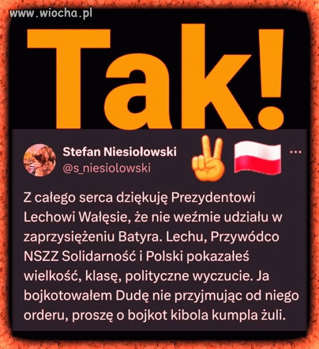 Stefan jak zawsze celnie