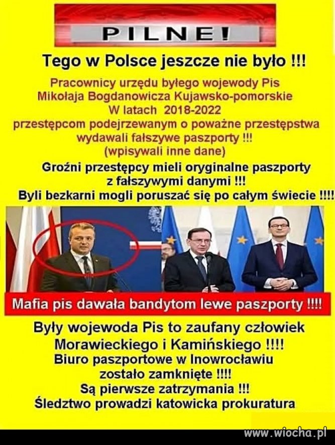 Pis to skorumpowana mafia !