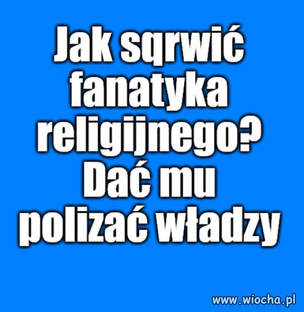 Kaprawym okiem ateisty patrząc ...