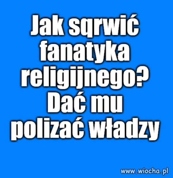Kaprawym okiem ateisty patrząc ...