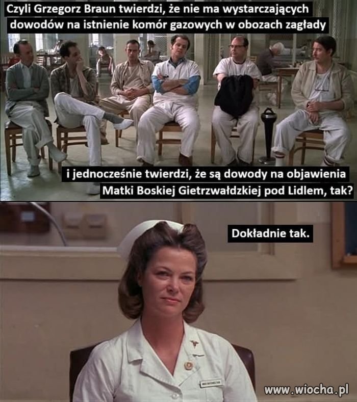 Logika pana Grzegorza nie jest łatwo przyswajalna