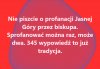 Jasna Góra stała się brunatną górą
