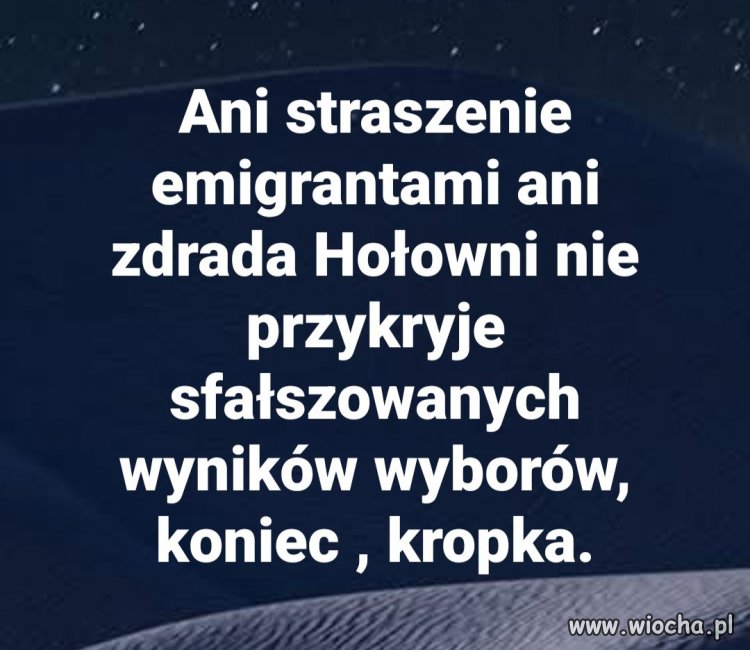 Wszystkie głosy muszą być ponownie przeliczone !